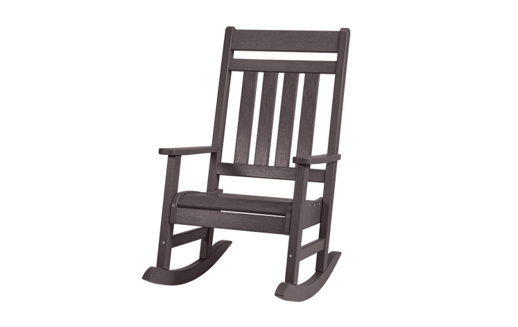 Dark Brown Premium Seneca Rocking Chair - Keter US